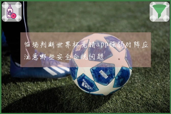 临场判断世界杯竞猜app强弱对阵应注意哪些安全合规问题