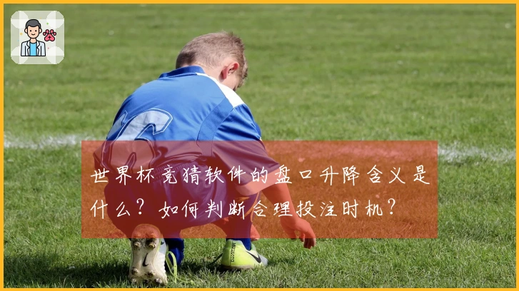 世界杯竞猜软件的盘口升降含义是什么？如何判断合理投注时机？